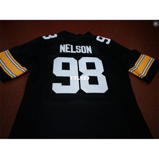 3740 #98 Anthony Nelson Iowa Hawkeyes Alumni College Jersey S-4XLor custom any name or number jersey, Black 
3740 #98 Anthony Nelson Iowa Hawkeyes Alumni College Jersey S-4XLor custom any name or number jersey, Black