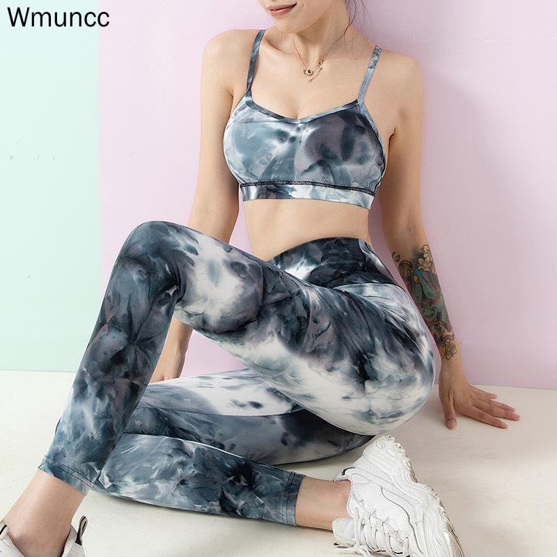 Wmuncc 2pcs Set Yoga Tracksuit Women Fitness Workout Gym Suit Pant and Top High Wast Legging Strap Bra Pad Printing Skinny Tight, Only bra
Wmuncc 2pcs Set Yoga Tracksuit Women Fitness Workout Gym Suit Pant and Top High Wast Legging Strap Bra Pad Printing Skinny Tight, Only bra