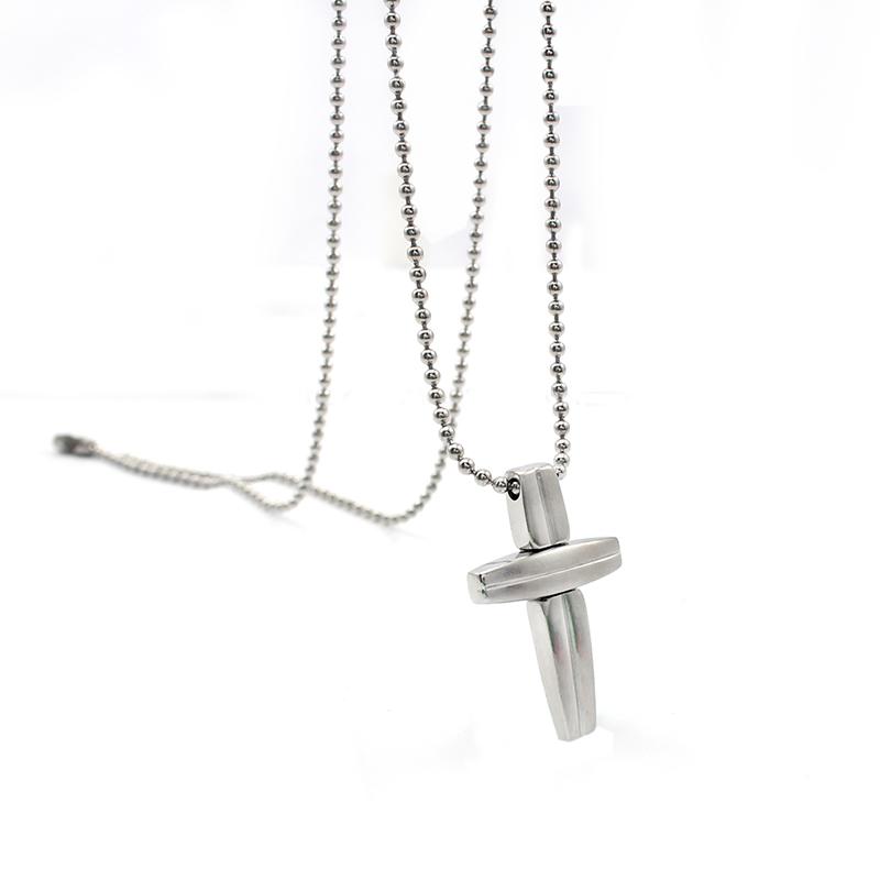 Matte Silver Color Cross Necklaces Pendants For Men Stainless Steel Fashion Jewelry Religious Necklace 1 Piece Free Shipping
Matte Silver Color Cross Necklaces Pendants For Men Stainless Steel Fashion Jewelry Religious Necklace 1 Piece Free Shipping