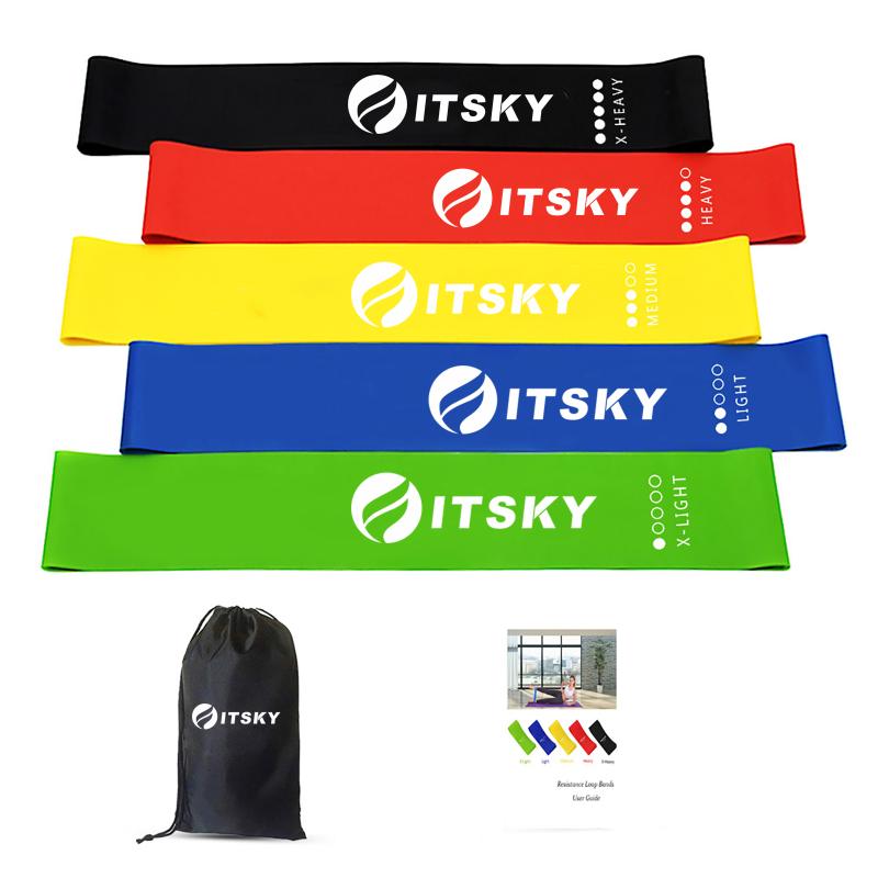 Fitsky Resistance Exercise Bands Elastic Booty Loop Bands Mini Fitness Equipment for Leg and Arms Stretch Training Bodybuilding
Fitsky Resistance Exercise Bands Elastic Booty Loop Bands Mini Fitness Equipment for Leg and Arms Stretch Training Bodybuilding