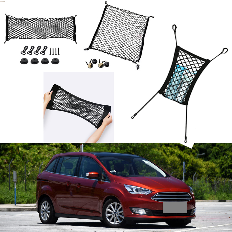 For Ford Grand C-MAX Car Vehicle Black Rear Trunk Cargo Baggage Organizer Storage Nylon Plain Vertical Seat Net
For Ford Grand C-MAX Car Vehicle Black Rear Trunk Cargo Baggage Organizer Storage Nylon Plain Vertical Seat Net