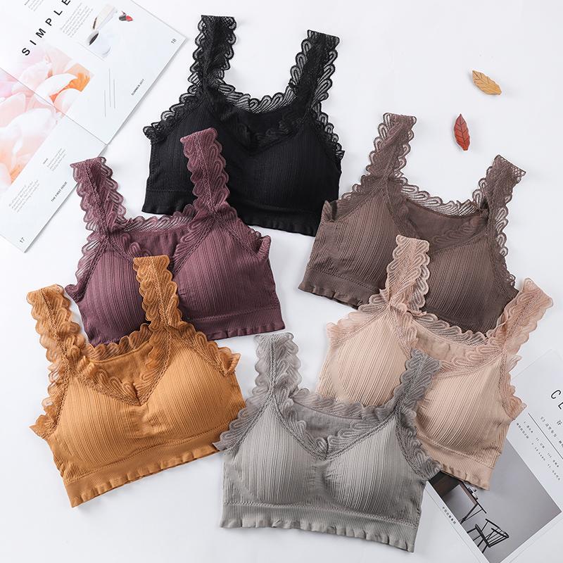 Women Sexy Lingerie Laces Bra Top Push Up Cotton Sport Sexy Bra Female Intimates Soft Underwear, As picture
Women Sexy Lingerie Laces Bra Top Push Up Cotton Sport Sexy Bra Female Intimates Soft Underwear, As picture