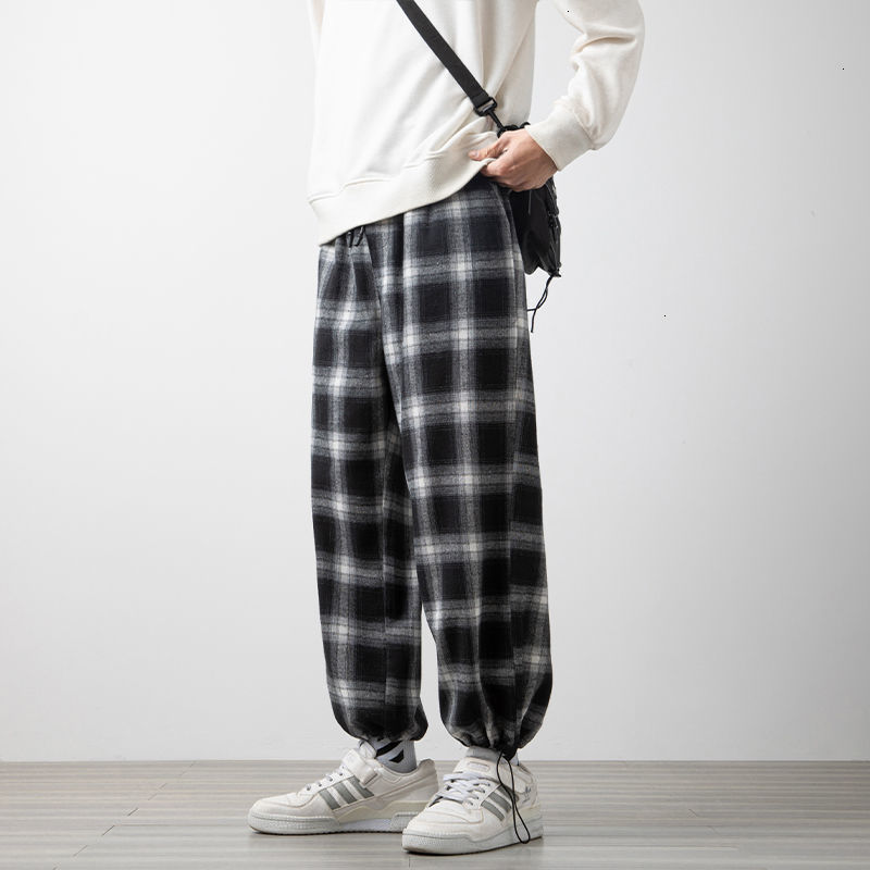 New Men's Casual Plaid Oversize 2021 Man Fashion Japanese Style Trousers Woman Korean Streetwear Pants Clothing Tsbj, Bluege
New Men's Casual Plaid Oversize 2021 Man Fashion Japanese Style Trousers Woman Korean Streetwear Pants Clothing Tsbj, Bluege