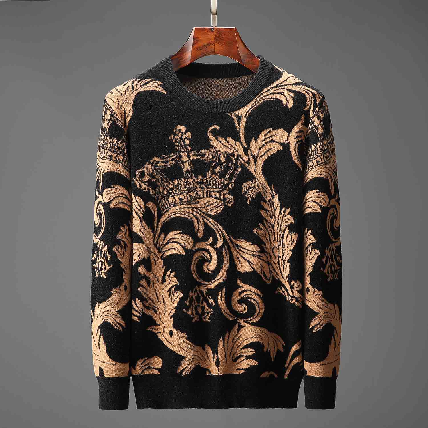 Europe women and mens designer sweaters retro classic luxury sweatshirt men Arm letter embroidery Round neck comfortable high-quality jumper, White;black
Europe women and mens designer sweaters retro classic luxury sweatshirt men Arm letter embroidery Round neck comfortable high-quality jumper, White;black