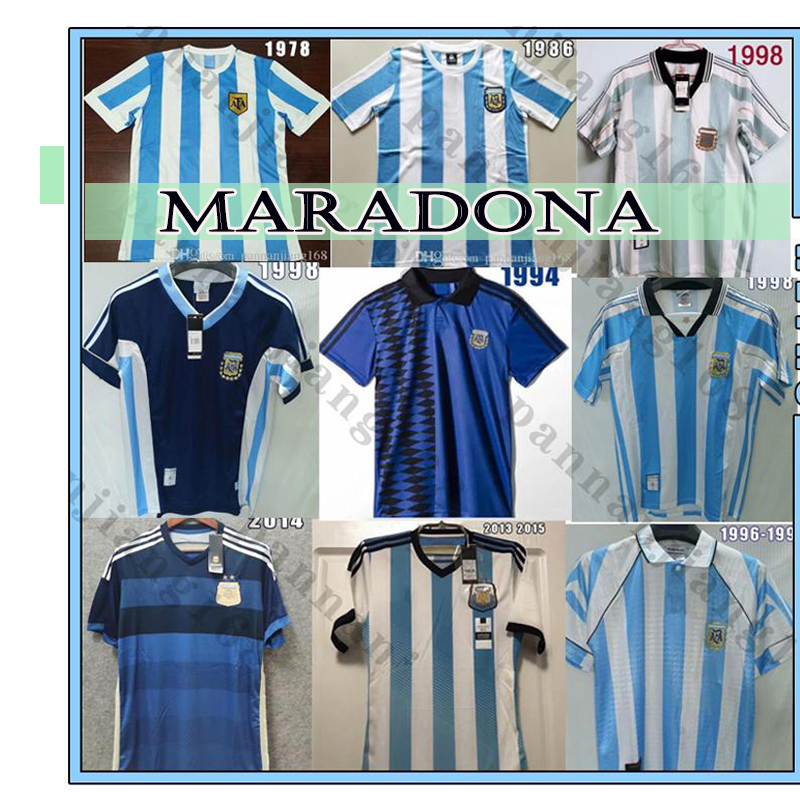 best quality in stock 1978 1986 Argentina Maradona home 96 98 Soccer jersey Retro Version 86 78 Maradona 94 Quality Football Shirt Batistuta, 1998 retro
best quality in stock 1978 1986 Argentina Maradona home 96 98 Soccer jersey Retro Version 86 78 Maradona 94 Quality Football Shirt Batistuta, 1998 retro
