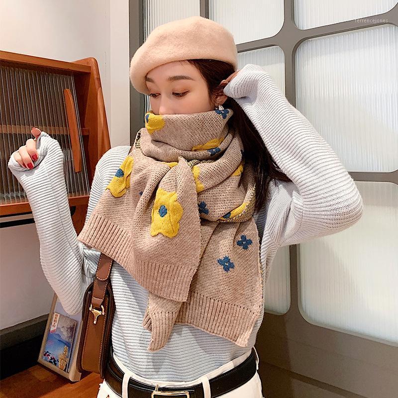 Scarves 2021 Yafeng Autumn And Winter Knitted Women's Scarf Fashionable Wool Thickened Warm Student Shawl Women Hijab1
Scarves 2021 Yafeng Autumn And Winter Knitted Women's Scarf Fashionable Wool Thickened Warm Student Shawl Women Hijab1