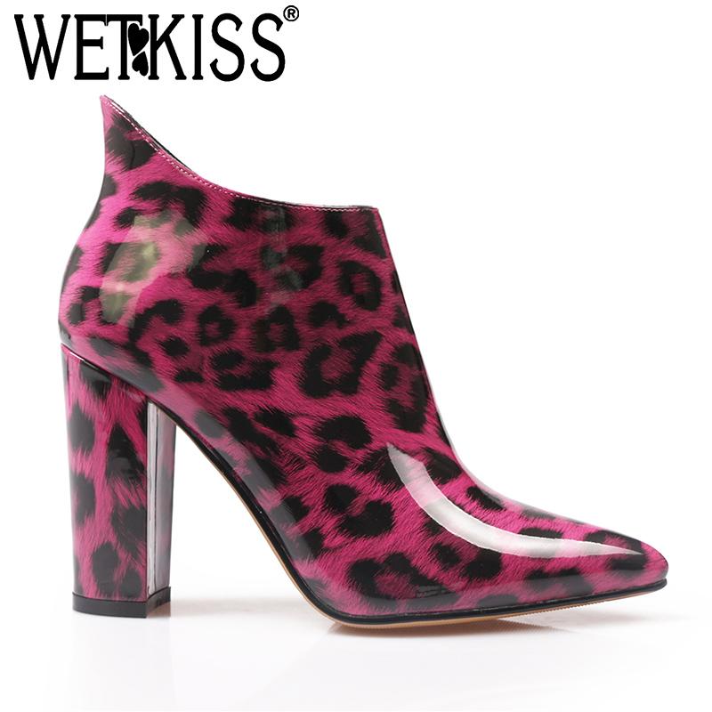 WETKISS Snakeskin Booties Women Pointed Toe Ankle Boots Chunky Block Heels Leopard Ladies Winter Thick High Heels Boots Shoes, Black
WETKISS Snakeskin Booties Women Pointed Toe Ankle Boots Chunky Block Heels Leopard Ladies Winter Thick High Heels Boots Shoes, Black