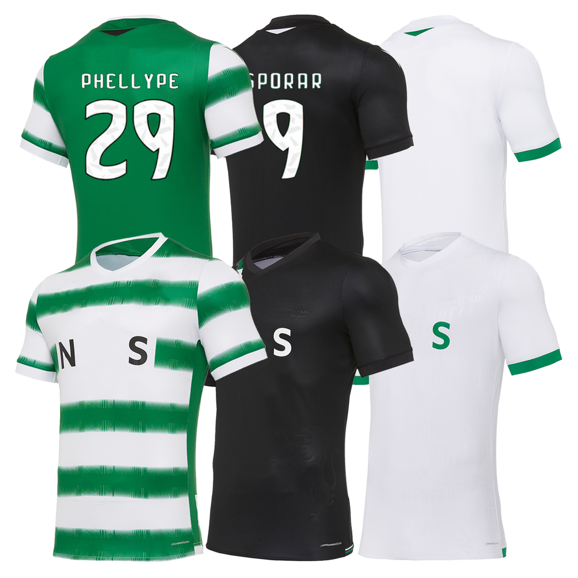 NEW 2020-21 Sporting Home/Away Games 9# SPORAR 29# PHELLYPE Fans Soccer Jerseys High-Quality Sweatshirts (Choose Flocking Number), Black;yellow
NEW 2020-21 Sporting Home/Away Games 9# SPORAR 29# PHELLYPE Fans Soccer Jerseys High-Quality Sweatshirts (Choose Flocking Number), Black;yellow