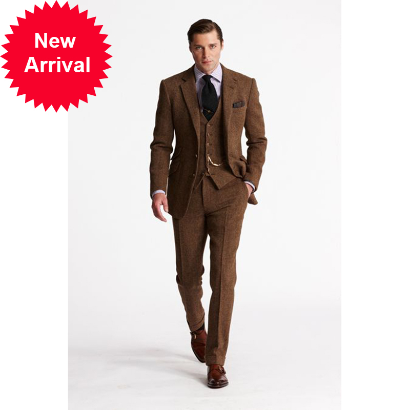 Latest Coat Pant Designs Brown Tweed Men Suit Slim Fit mens suits Tuxedo Custom Groom Blazer Prom Terno Masculino, White;black
Latest Coat Pant Designs Brown Tweed Men Suit Slim Fit mens suits Tuxedo Custom Groom Blazer Prom Terno Masculino, White;black