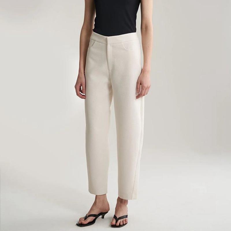 Women Pants Spring/Summer 2020 New Trousers Fashionable Casual Solid Color Straight Pants Mid-waist, Black
Women Pants Spring/Summer 2020 New Trousers Fashionable Casual Solid Color Straight Pants Mid-waist, Black
