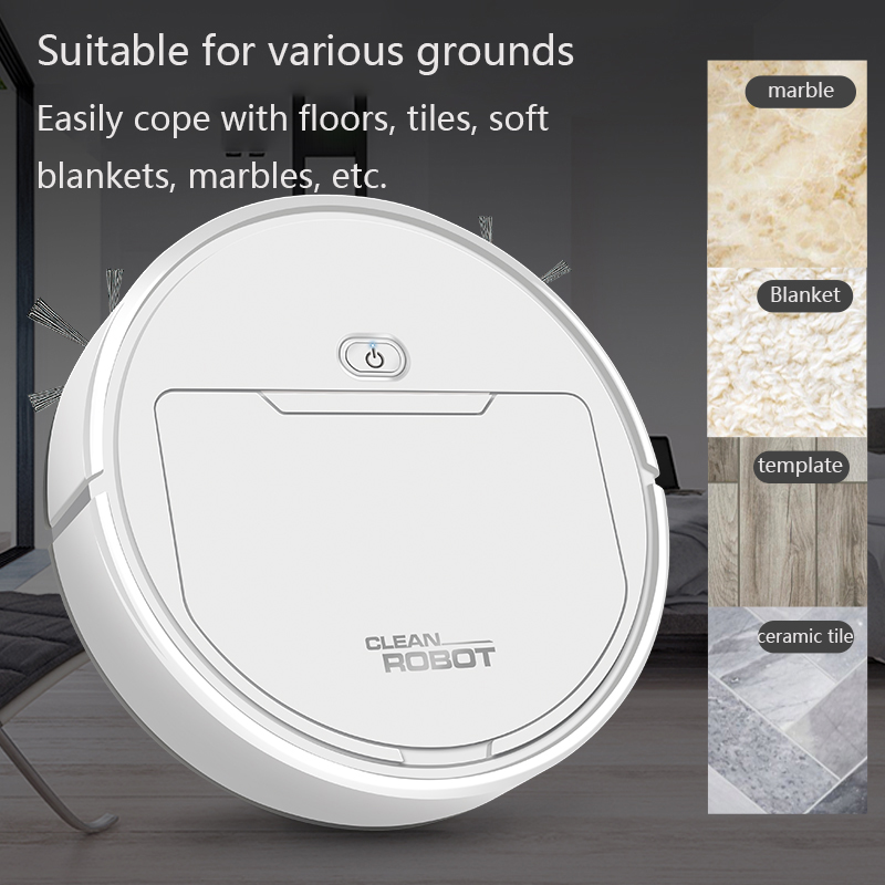 Robots Vacuum Cleaners Smart sweeping robot USB charging automatic sweeper mopping strong suction household floor cleaner2929