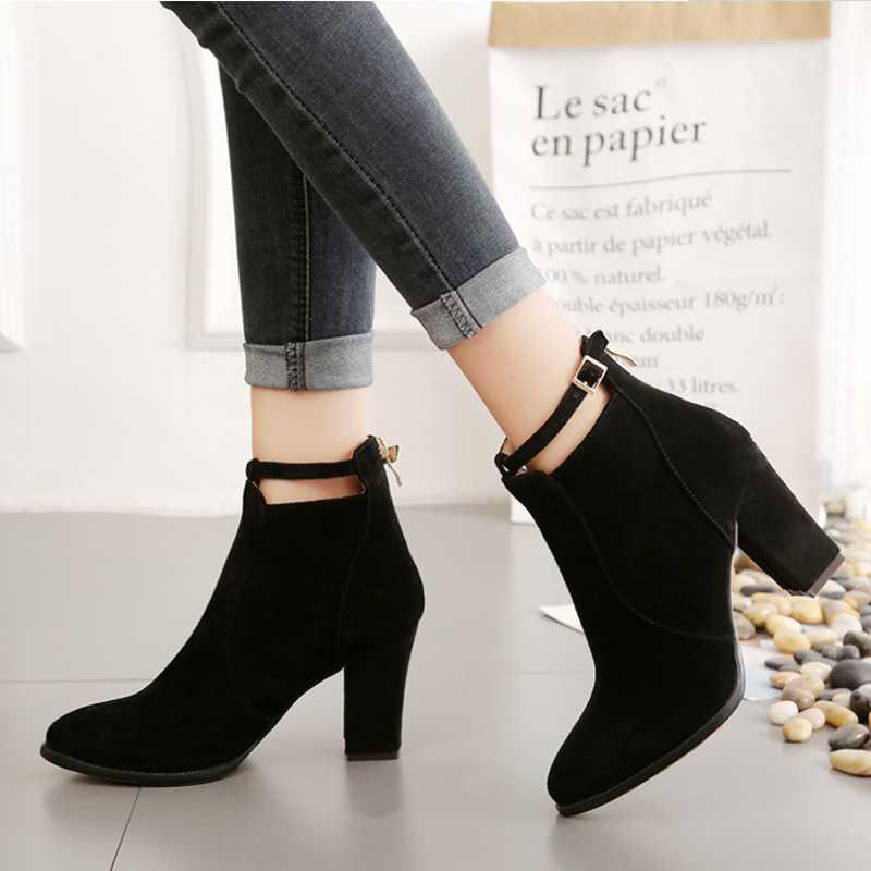 Women'S Shoes Women'S Autumn New Style Korean Frosted Thick Heel High Heel Boots1, Beige
Women'S Shoes Women'S Autumn New Style Korean Frosted Thick Heel High Heel Boots1, Beige