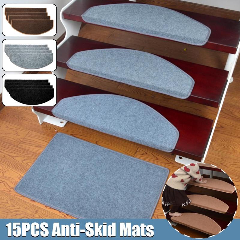 15pcs/Set Self-adhesive Stair Pads 65x24cm Anti-slip Rugs Carpet Mat Sticky Bottom Repeatedly-use Safety Pads Mat for Home, Brown
15pcs/Set Self-adhesive Stair Pads 65x24cm Anti-slip Rugs Carpet Mat Sticky Bottom Repeatedly-use Safety Pads Mat for Home, Brown