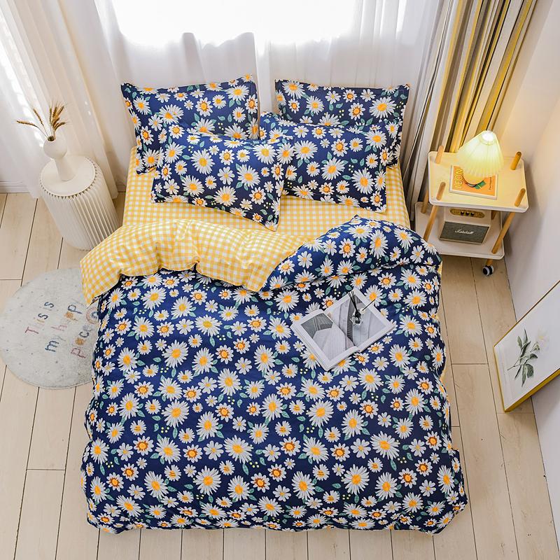 Hot sale Fashion little daisy bedding set bed sheet pillowcase & duvet cover set Home textiles bedclothes, D78
Hot sale Fashion little daisy bedding set bed sheet pillowcase & duvet cover set Home textiles bedclothes, D78