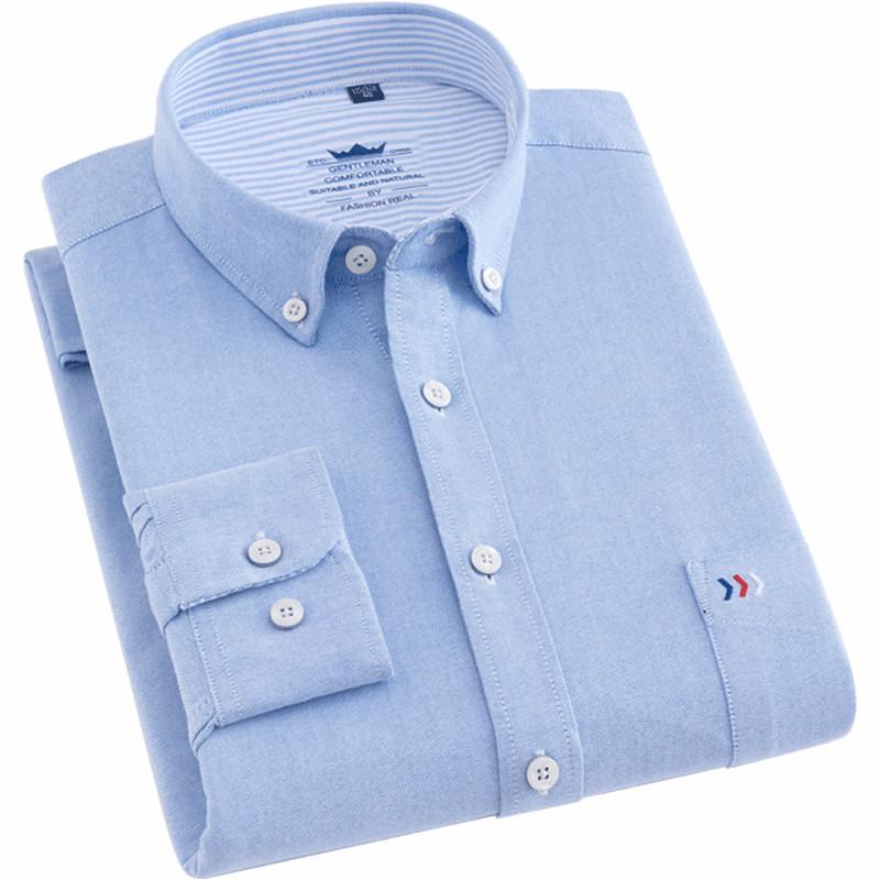 Men Shirt Cotton Long sleeve regular fit Oxford Business Causal Shirts for Men with Front Pocket Trending 2021 Good Quality, 201806-06
Men Shirt Cotton Long sleeve regular fit Oxford Business Causal Shirts for Men with Front Pocket Trending 2021 Good Quality, 201806-06