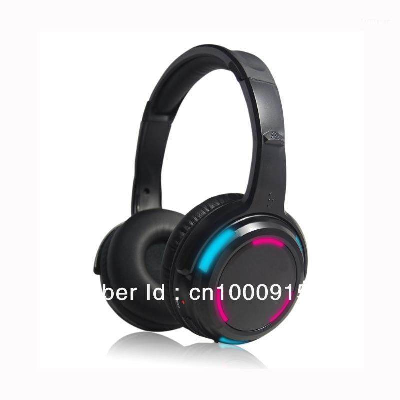 Free shipping!! DJ silent disco stereo wireless headphone headset RF989 with Led flashing1