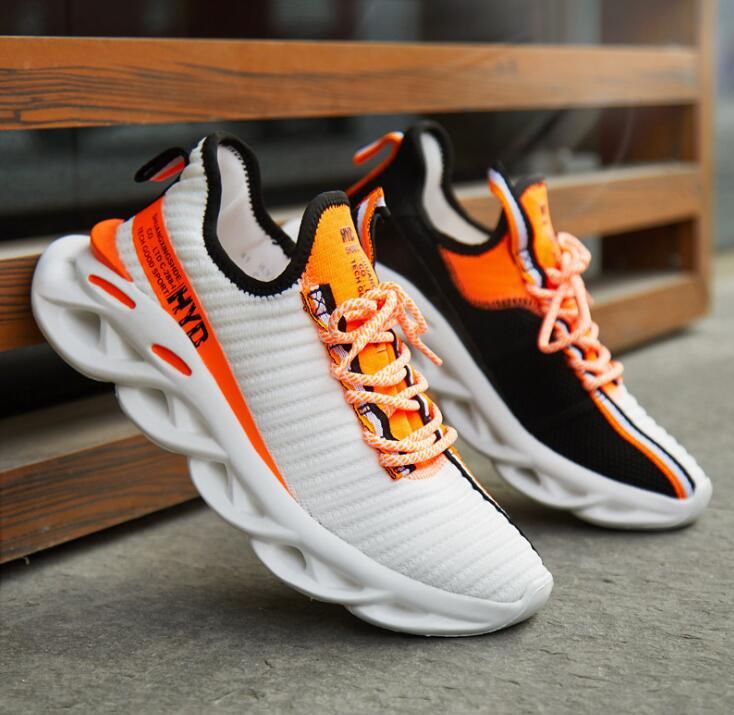 sport shoes men sneakers zapatillas hip hop casual air mesh shoes STREETWEAR college HYD 662 201217 - view 5