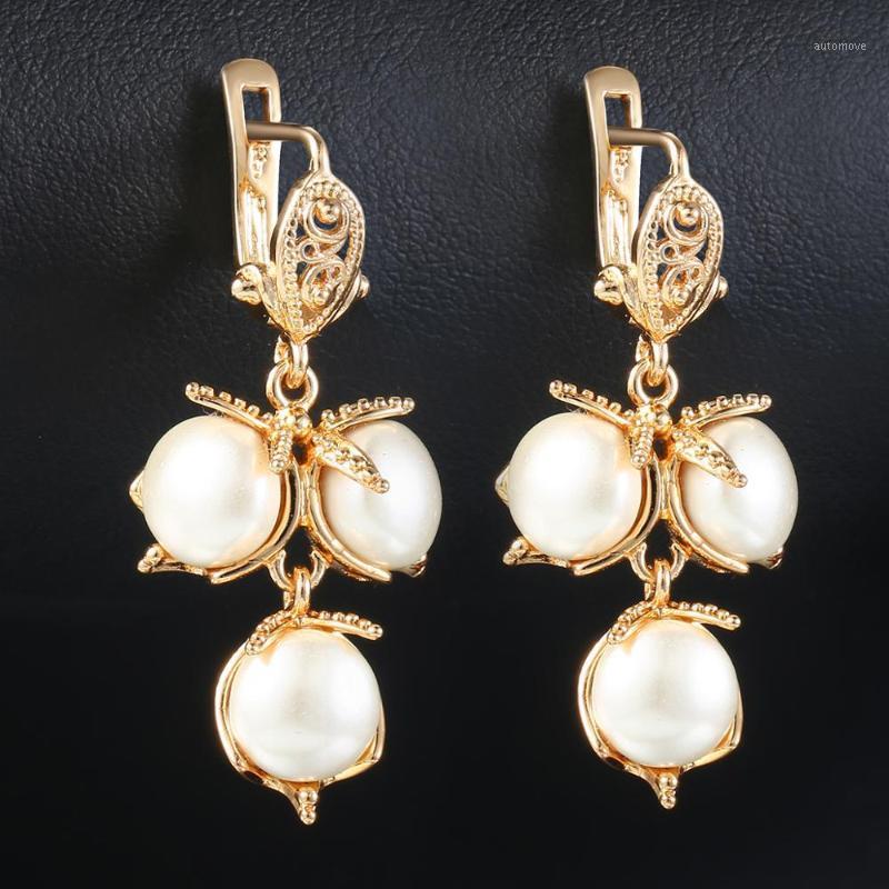 Davieslee White Pearl Dangle Earrings for Women Leaf Beaded 585 Rose Gold Filled Womens Earring Fashion Jewelry Gifts DGE1101
Davieslee White Pearl Dangle Earrings for Women Leaf Beaded 585 Rose Gold Filled Womens Earring Fashion Jewelry Gifts DGE1101