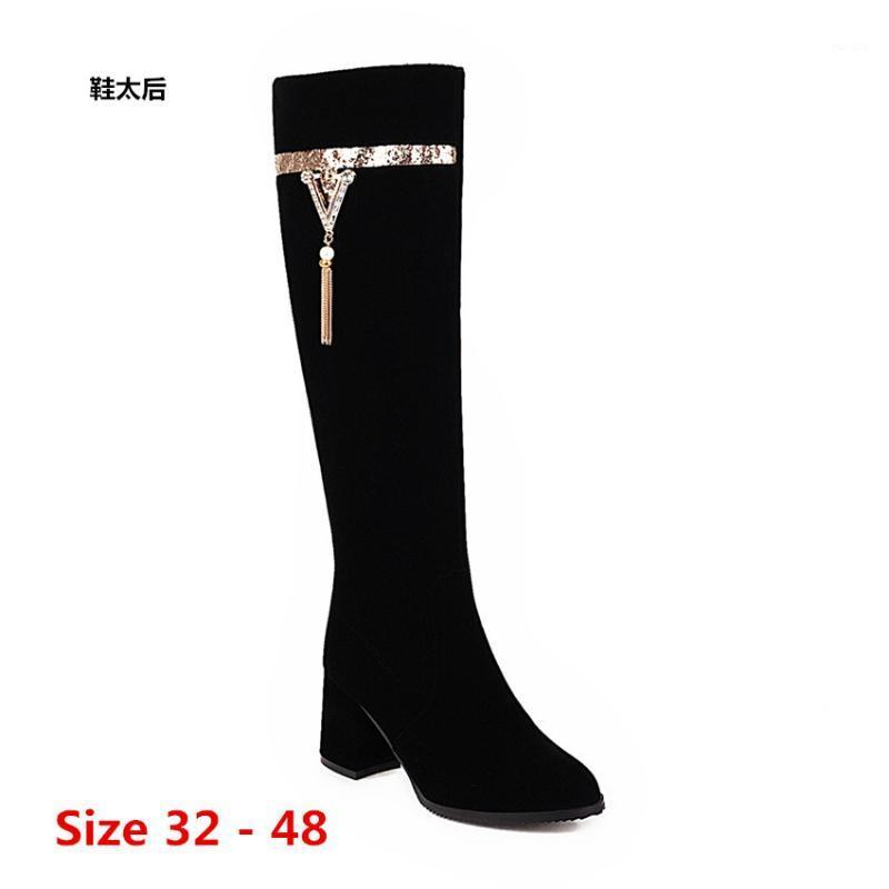 High Heel Women Knee High Boots Sexy Heels Spring Autumn Woman Shoes Women Long Boots Small Big Size 32 - 481, Black
High Heel Women Knee High Boots Sexy Heels Spring Autumn Woman Shoes Women Long Boots Small Big Size 32 - 481, Black