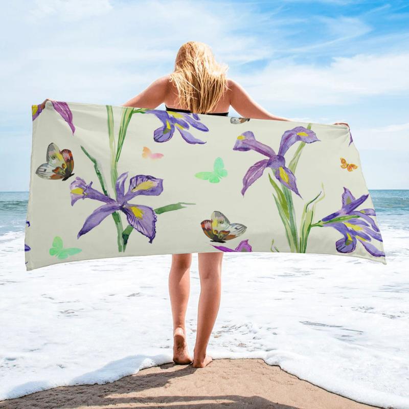 Towel Purple Leaf Butterfly Watercolor Painting Bath Microfiber Beach Bathroom Camping Accessories Towels For Adults, As pic
Towel Purple Leaf Butterfly Watercolor Painting Bath Microfiber Beach Bathroom Camping Accessories Towels For Adults, As pic