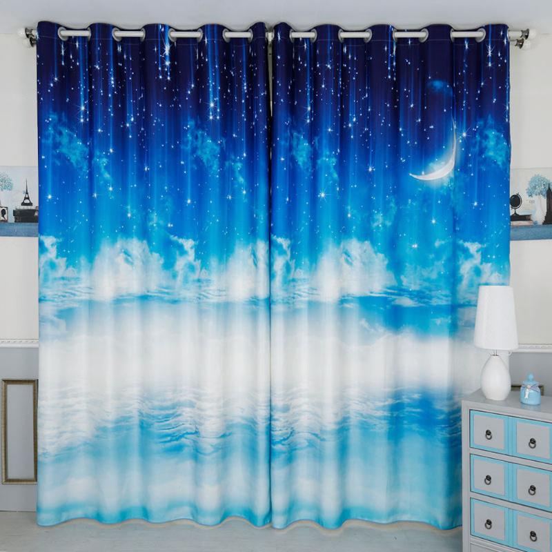 Custom Made 2x Window Drapery Curtain Nursery Kids Children Room Window Dressing Tulle 200x260cm Sky Moon Star Cloud Blue, Same pattern tulle
Custom Made 2x Window Drapery Curtain Nursery Kids Children Room Window Dressing Tulle 200x260cm Sky Moon Star Cloud Blue, Same pattern tulle