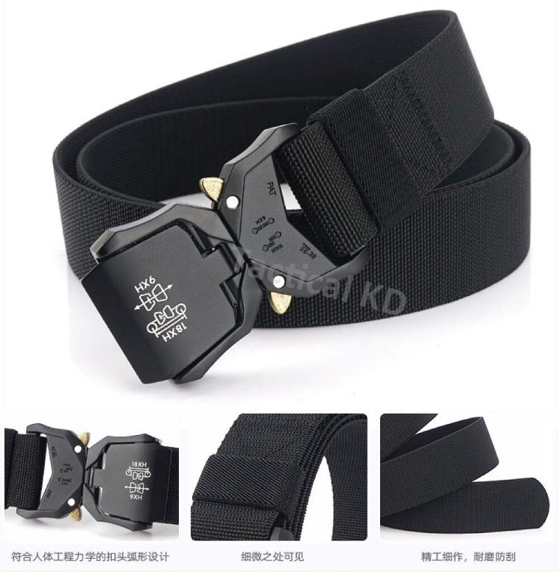 2021 New Tactical Elastic Belt Hard Metal Quick Release Buckle Men's Adjustable Lightweight Fitness Belt Army Sports Accessories, Plain weave-blue
2021 New Tactical Elastic Belt Hard Metal Quick Release Buckle Men's Adjustable Lightweight Fitness Belt Army Sports Accessories, Plain weave-blue