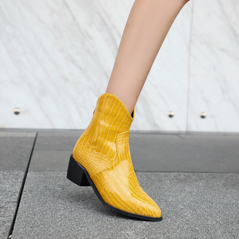 2021 Female Hot Plus Size 22-26.5 in Winter Length Warm Pointed to Short Toe Standard Crocodile Boots Return PEO7, Black-winter
2021 Female Hot Plus Size 22-26.5 in Winter Length Warm Pointed to Short Toe Standard Crocodile Boots Return PEO7, Black-winter