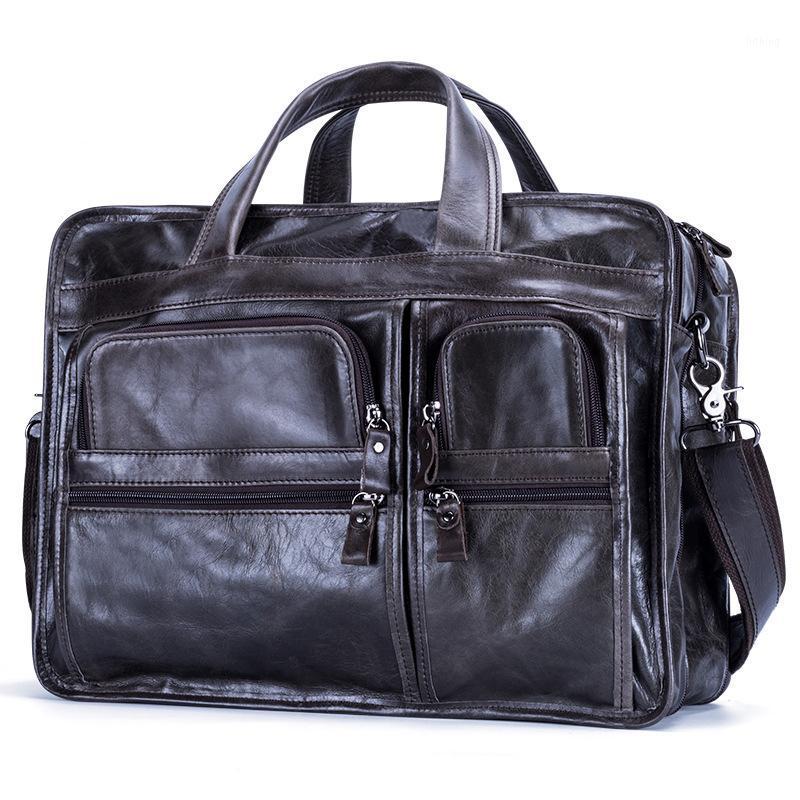 Men's Genuine Leather Bag Briefcase Shoulder Crossbody Larger Capacity Office Travel Business Cell Phone Documents Storage Pouch1, Brown
Men's Genuine Leather Bag Briefcase Shoulder Crossbody Larger Capacity Office Travel Business Cell Phone Documents Storage Pouch1, Brown