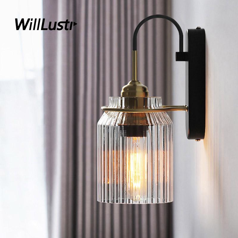 Minimalist Glass Wall Sconce Luxury Iron Lamp Cafe Bar Store Restaurant Hotel Aisle Living Room Bedside American Style lighting
Minimalist Glass Wall Sconce Luxury Iron Lamp Cafe Bar Store Restaurant Hotel Aisle Living Room Bedside American Style lighting
