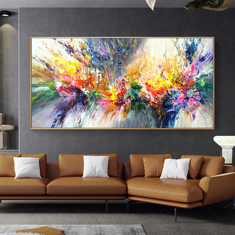 Abstract Colorful Pictures Canvas Painting Quadro Color Flower Posters Prints Wall Art For Living Room Home Decorative Paintings
Abstract Colorful Pictures Canvas Painting Quadro Color Flower Posters Prints Wall Art For Living Room Home Decorative Paintings