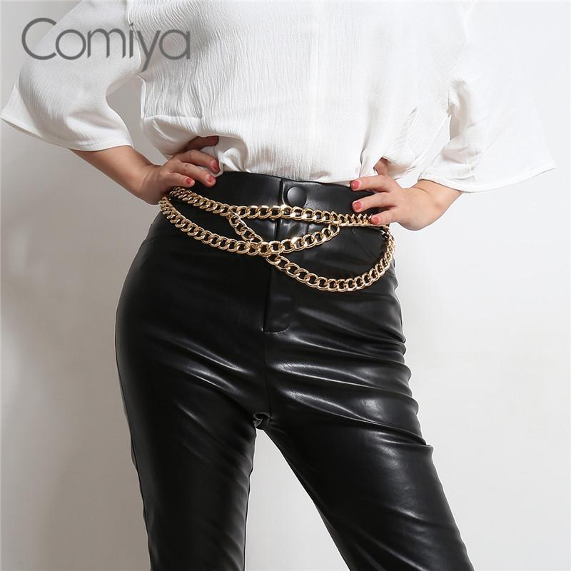 Belts Comiya Gold Silver Color Waist For Women Long Links Mujer Korean Belt Zinc Alloy Link Chain Boho Jewelry
Belts Comiya Gold Silver Color Waist For Women Long Links Mujer Korean Belt Zinc Alloy Link Chain Boho Jewelry