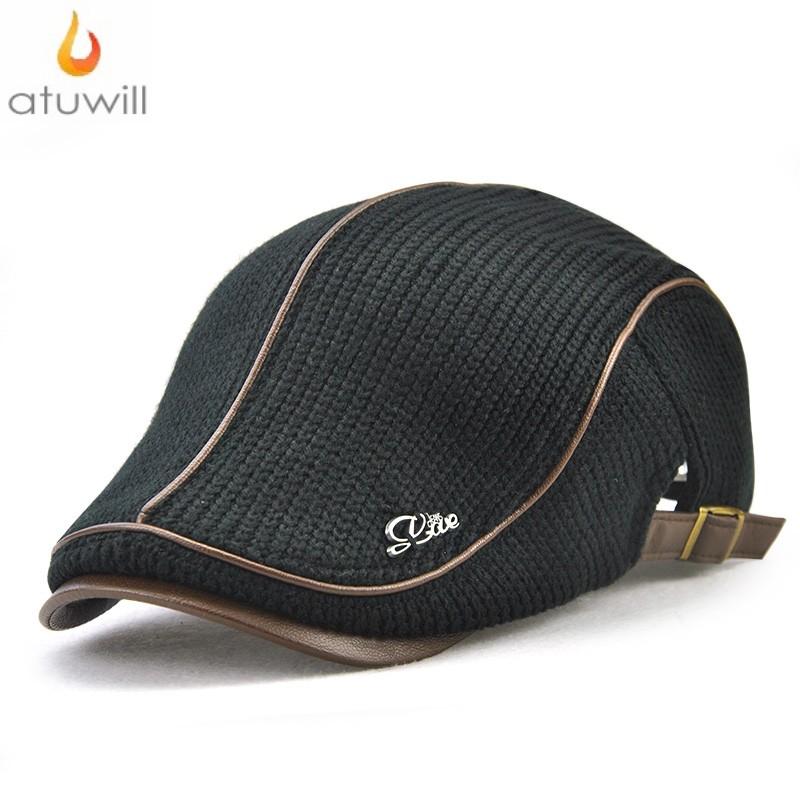 Atuwill Casual Knitted Berets Hat Flat Caps for Men England Style Knitted Peaky Blinders Hat for Women Autumn Boina Hombre
Atuwill Casual Knitted Berets Hat Flat Caps for Men England Style Knitted Peaky Blinders Hat for Women Autumn Boina Hombre