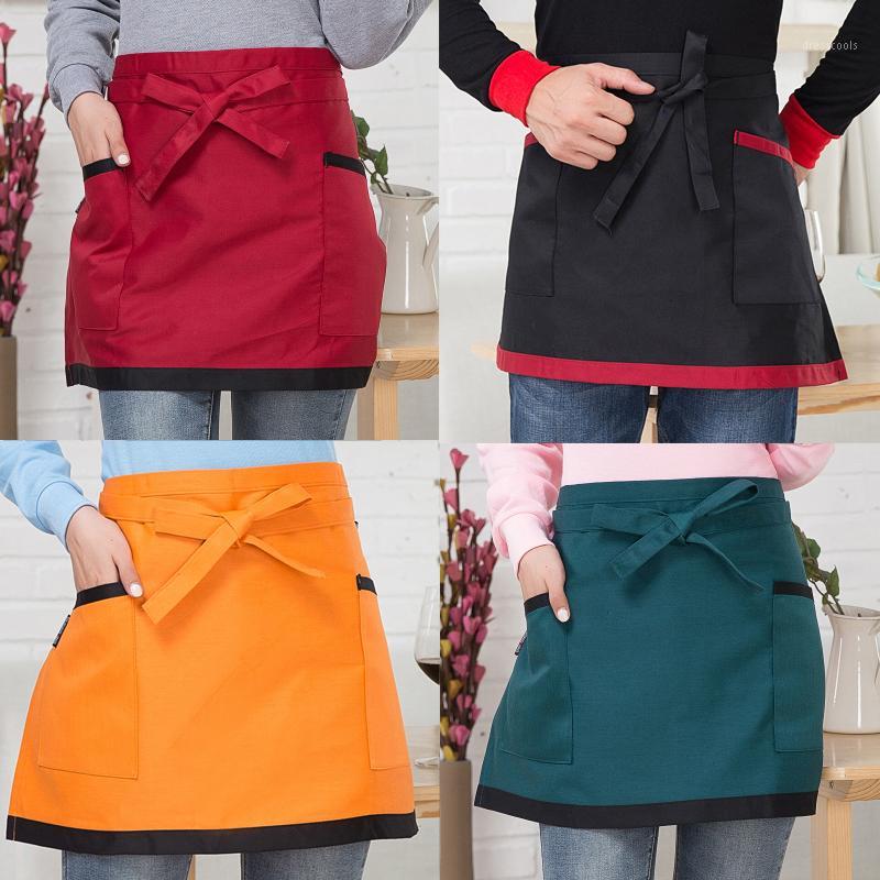 Hotel Workwear Waiter Advertising Apron Pen Pocket Hotel Coffee Short Apron Fashion Household Half-length1
Hotel Workwear Waiter Advertising Apron Pen Pocket Hotel Coffee Short Apron Fashion Household Half-length1
