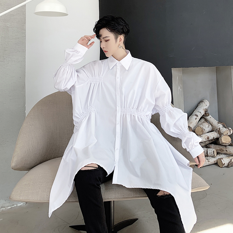 2021 New S-6xl!! Black Spring, Wide-ranging Design of Male Long-sleeve Personality Drapes Monochromatic Shirt EJFK, White
2021 New S-6xl!! Black Spring, Wide-ranging Design of Male Long-sleeve Personality Drapes Monochromatic Shirt EJFK, White