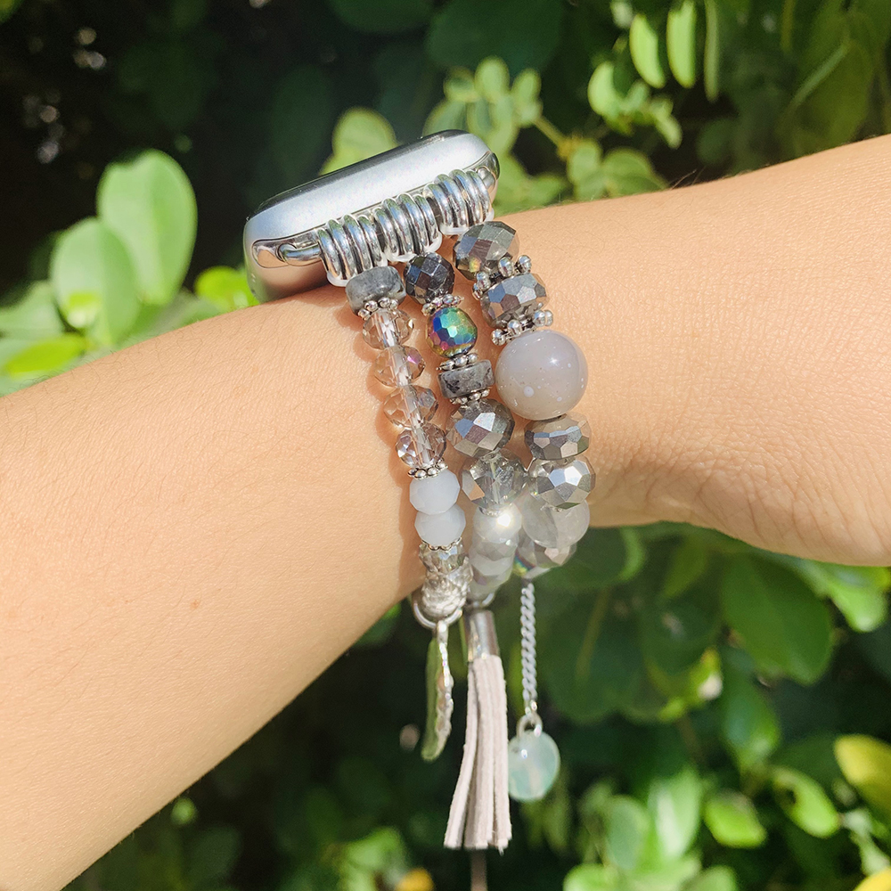 New Design Shiny Girls Bracelet Beaded Band Wrist Watch Strap for Apple Watch Band Series 4/3/2/1 38/42/40/44mm
New Design Shiny Girls Bracelet Beaded Band Wrist Watch Strap for Apple Watch Band Series 4/3/2/1 38/42/40/44mm