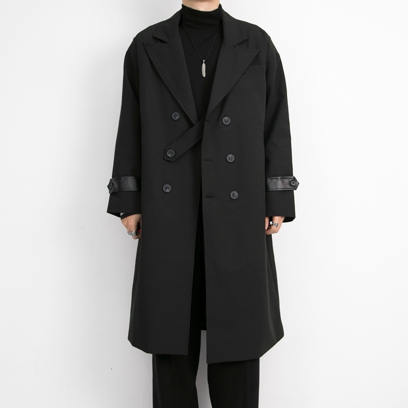 2021 New S-6xl!! Plain Black Male Fashion Medium Long Coat Double Breasted Casual Jacket WNDJ
2021 New S-6xl!! Plain Black Male Fashion Medium Long Coat Double Breasted Casual Jacket WNDJ
