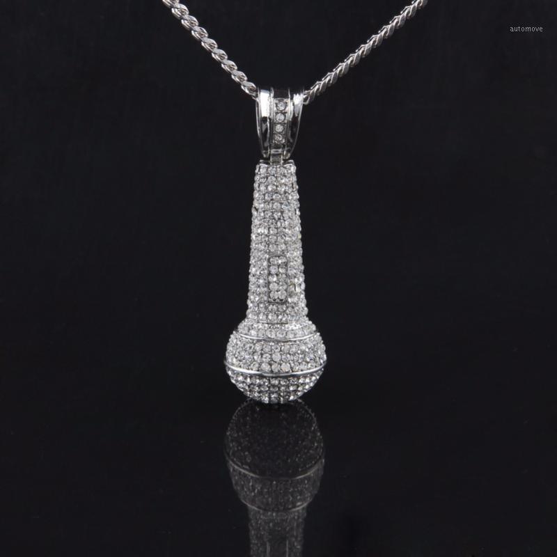 Hip Hop Iced Out Microphone Pendant Women Rhinestone Mike Charm Gold Silver color Cuban Link chain For Men Friend Jewelry1
Hip Hop Iced Out Microphone Pendant Women Rhinestone Mike Charm Gold Silver color Cuban Link chain For Men Friend Jewelry1