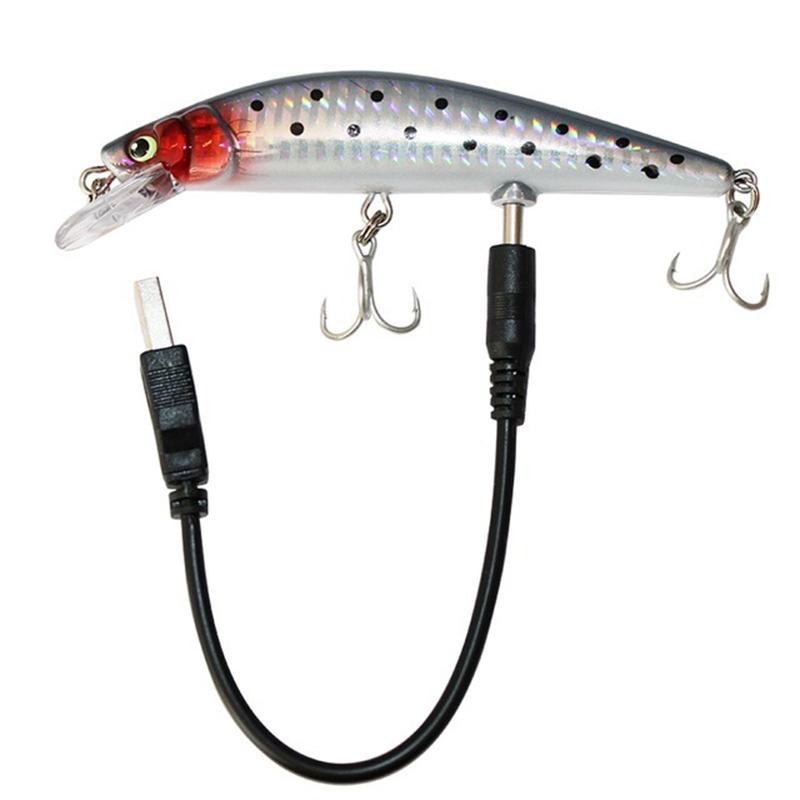 USB Rechargeable LED Twitching Fish Lure Electric Bait Life-like Vibrate Fishing Lure Triple Reble Hook Electronic Fishing Baits
USB Rechargeable LED Twitching Fish Lure Electric Bait Life-like Vibrate Fishing Lure Triple Reble Hook Electronic Fishing Baits