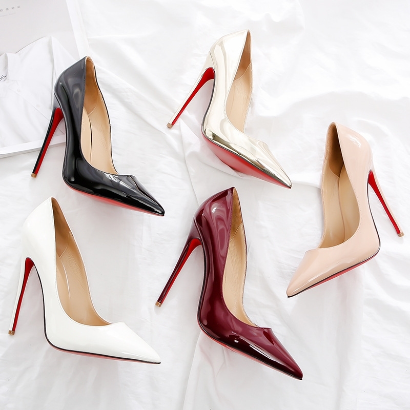 Nude Heels Pumps Red Pointed Toe High Heels Women Shoes 8cm 10cm 12CM Stiletto Shoes Woman Zapatos Mujer Size 44 Wedding Shoe T200525, Silver 8cm
Nude Heels Pumps Red Pointed Toe High Heels Women Shoes 8cm 10cm 12CM Stiletto Shoes Woman Zapatos Mujer Size 44 Wedding Shoe T200525, Silver 8cm