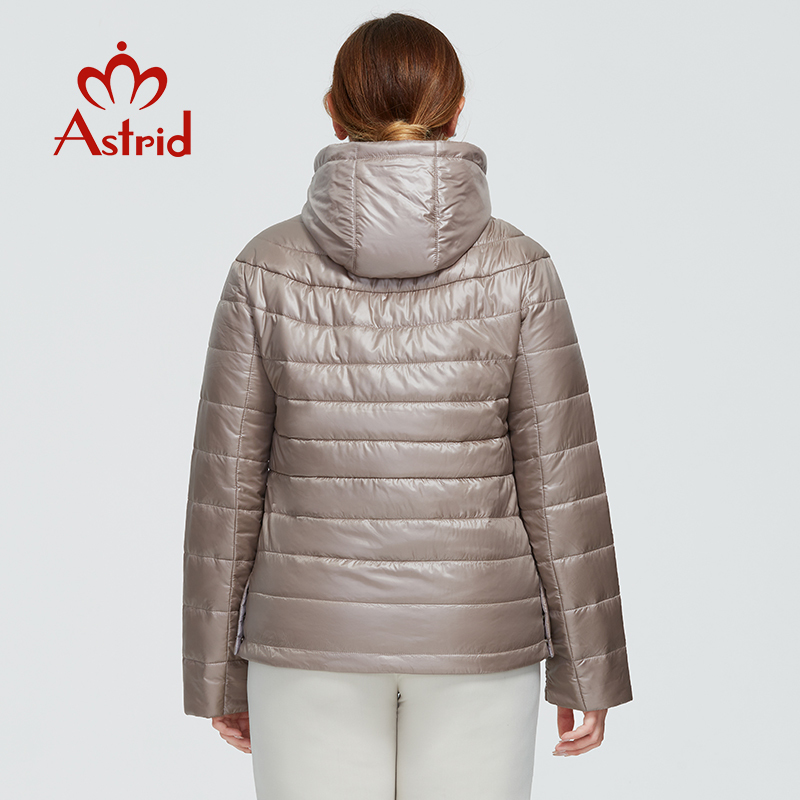 Astrid New Autumn Winter Women's coat women Windproof warm parka fashion thin Jacket hood large sizes female clothing 9299 201217