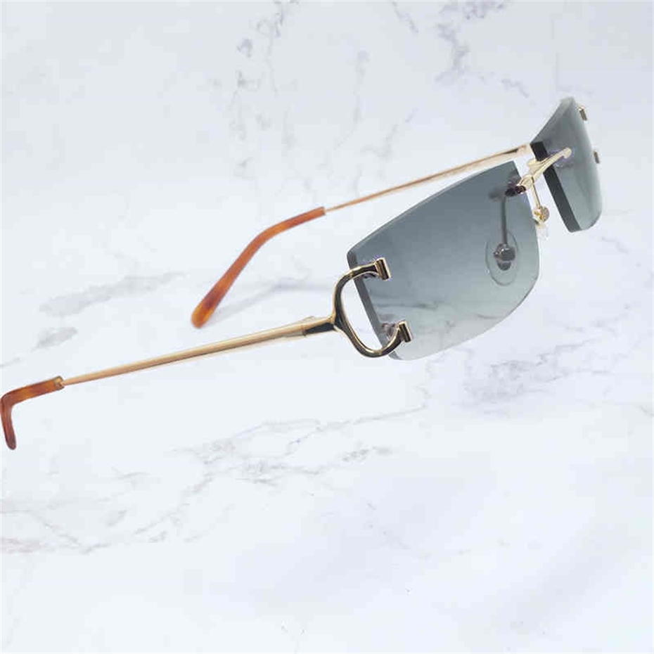 Small Square Sunglasses Men Rimless Metal Big Wire Sun Glasses Summer Shades Eyewear Women Accessories Classic Sunglass French
Small Square Sunglasses Men Rimless Metal Big Wire Sun Glasses Summer Shades Eyewear Women Accessories Classic Sunglass French