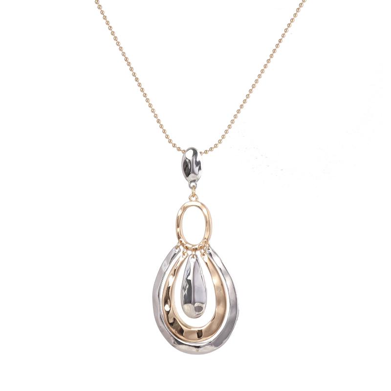 2020 New Fashion multilayer Alloy Novelty Bling Waterdrop pendant necklace for women sweater chain party
2020 New Fashion multilayer Alloy Novelty Bling Waterdrop pendant necklace for women sweater chain party