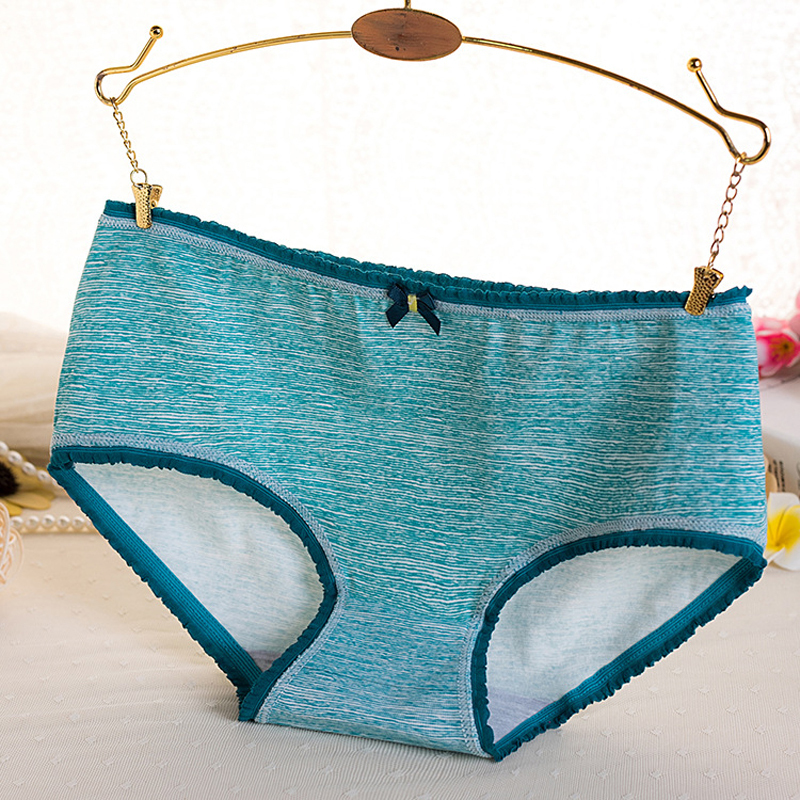 Underwear Women Cotton Panties Ladies Sexy Briefs Mango Fruit Printed Panty Underpant For Women Calcinhas Girls 7 pcs/lot Shorts 201112