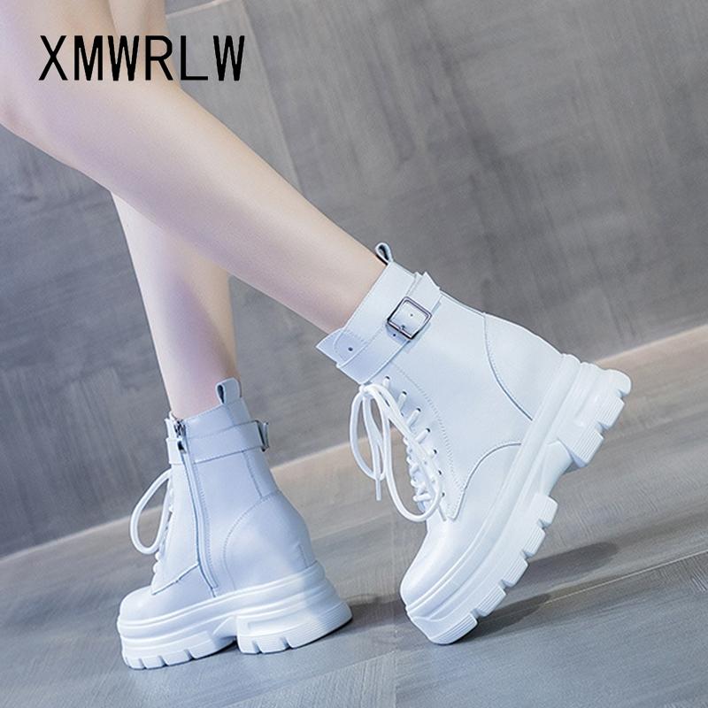 XMWRLW Women Genuine Leather Ankle Boots Autumn Winter Shoes High Heels Wedges Shoes For Women Winter Ankle Boots Fashion Shoe, White winter
XMWRLW Women Genuine Leather Ankle Boots Autumn Winter Shoes High Heels Wedges Shoes For Women Winter Ankle Boots Fashion Shoe, White winter