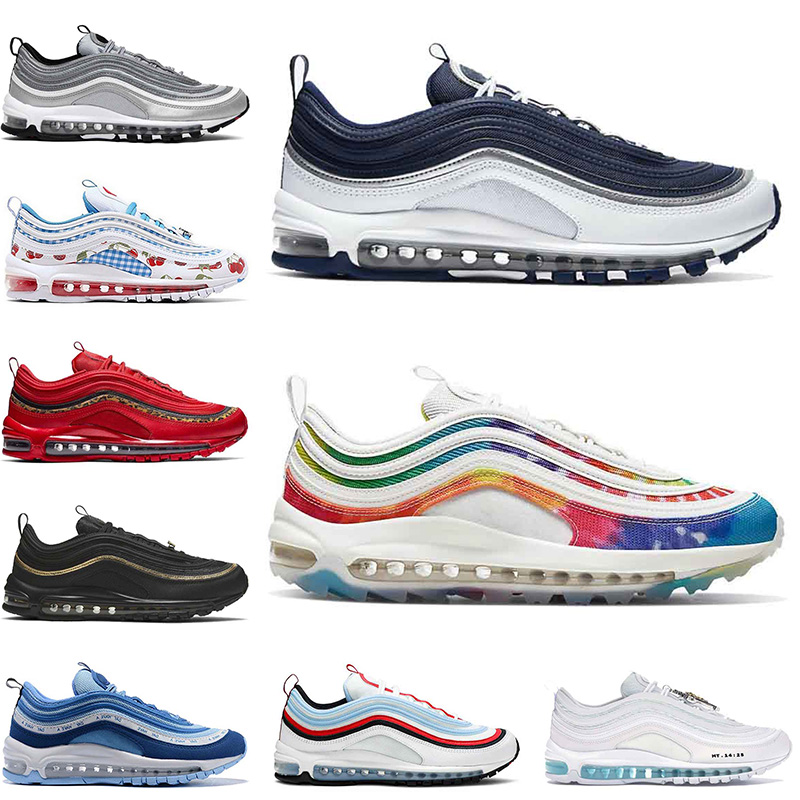 Newest 97s men women running shoes New Arrival MSCHF x INRI Jesus Halloween Ghost Cherry Triple white black mens sports sneaker trainers, # 36-45 metallic gold
Newest 97s men women running shoes New Arrival MSCHF x INRI Jesus Halloween Ghost Cherry Triple white black mens sports sneaker trainers, # 36-45 metallic gold