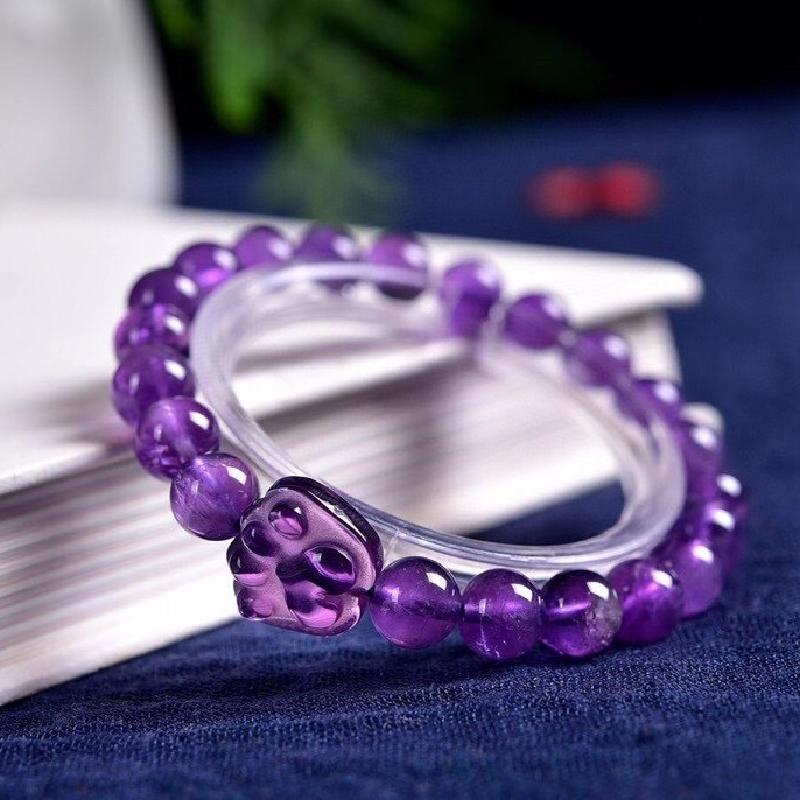 Natural Amethyst Bracelet And Cat's Claw Accessories 8mm Can Bring Inspiration And Wisdom Gift Retention Lucky Money
Natural Amethyst Bracelet And Cat's Claw Accessories 8mm Can Bring Inspiration And Wisdom Gift Retention Lucky Money