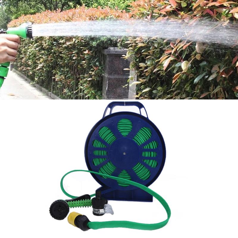 50FT High Pressure Water Pipe Garden Turntable Flat Hose Pipe Spray Nozzle With Spray To Watering With Stand Hobby Gardening
50FT High Pressure Water Pipe Garden Turntable Flat Hose Pipe Spray Nozzle With Spray To Watering With Stand Hobby Gardening