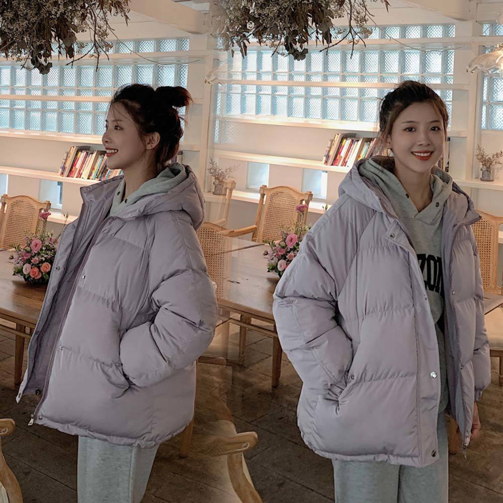 PinkyIsBlack Hooded Women Winter Down Jacket Coat Plus Size 2XL Short Thicken Warm Cotton Padded Winter Coat Women Clothes 201103wtt