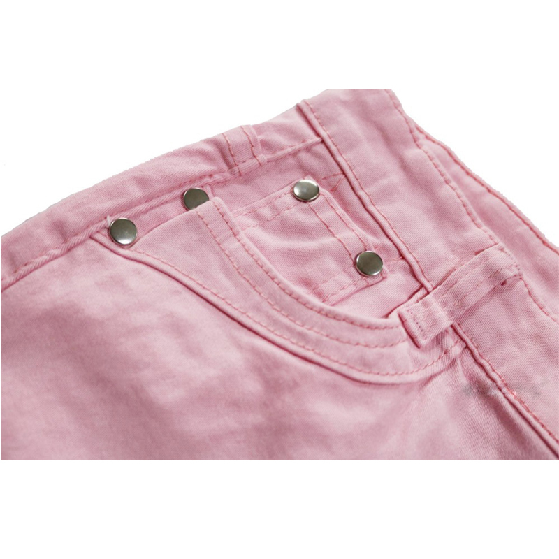 Autumn Women Pencil Jeans Candy Colored Mid Waist Full Length Zipper Slim Fit Skinny Women Pants Hot Fashion Female Jeans 201102