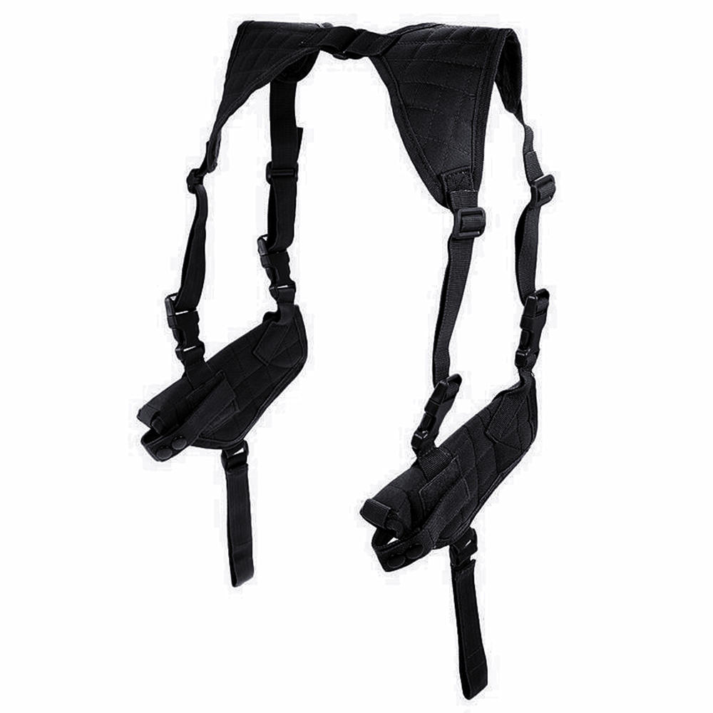 Outdoor Gadgets Double Holster For Adjustable Under Horizontal Carrier Concealed Carry Shoulder Holster
